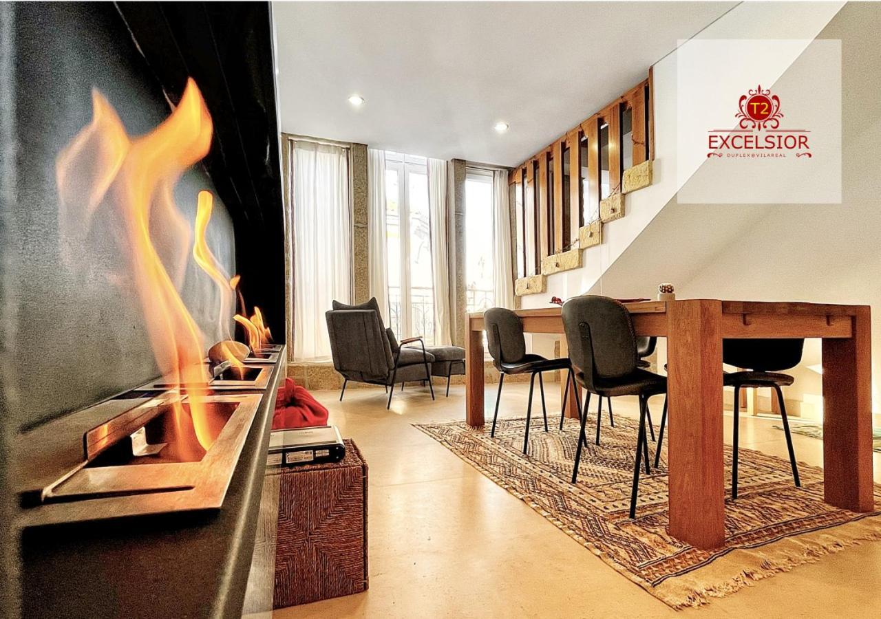 Ferienwohnung T2 Duplex - Exclusivo No Centro Historico Vila Real Exterior foto
