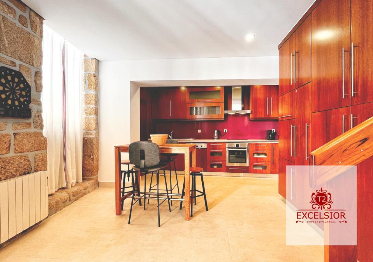 Ferienwohnung T2 Duplex - Exclusivo No Centro Historico Vila Real Exterior foto
